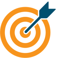 Hitting the mark icon