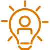 lightbulb with person inside lightbulb with person inside